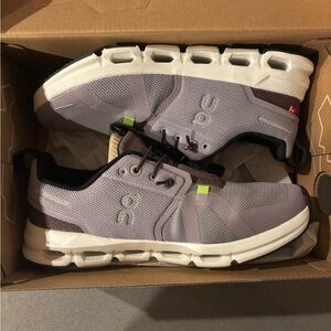 On Running Kids Sneakers - Zinc/Grape